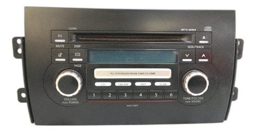Radio Manual Id 1437 Suzuki Sx4 2007-2012