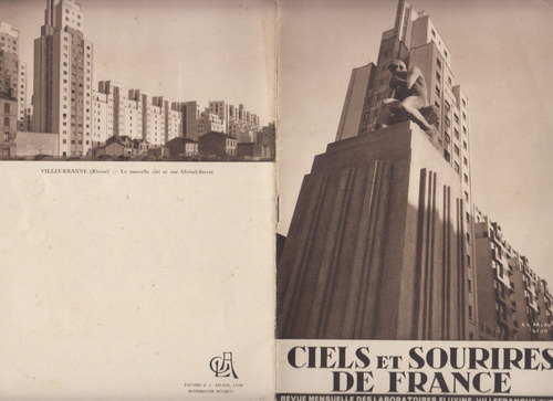 1935 Arquitectura Art Deco Villeurbanne Fotografias X Arlaud