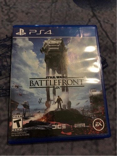 Star Wars Battlefront Ps4 Como Nuevo