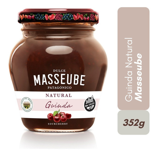 Dulce Masseube Organico De Guinda 352gr Sin Tacc