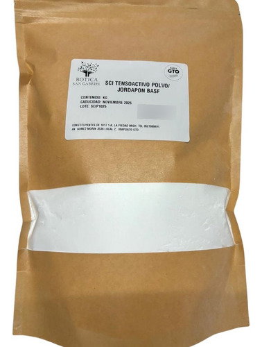 Sci Tensoactivo En Polvo / Jordapon Basf Kg