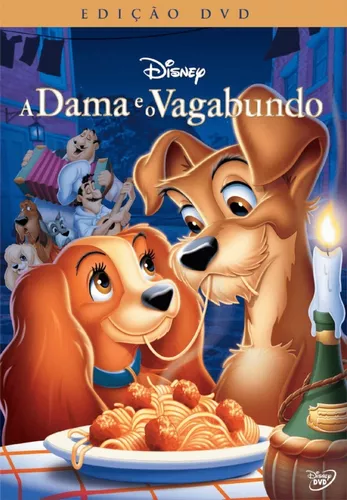 Dvd A Dama E O Vagabundo - Lacrado - Original - Disney