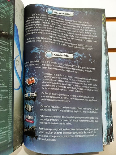 Imagen 6 de 10 de La Biblia H2o Traducción Lenguaje Actual Tapa Dura A Colores