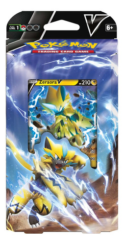 Juego De Cartas Coleccionables Pokémon V Battle Deck Zeraora