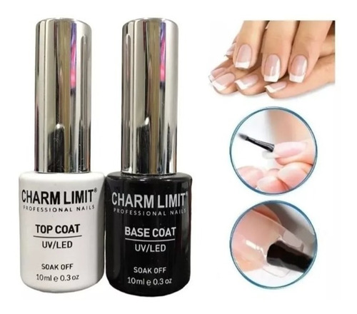 Base Coat O Top Coat Gel Led Uv Semip. Premium