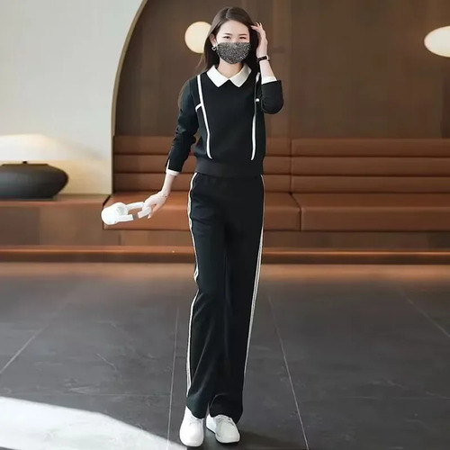 Traje Deportivo Casual Para Mujer Estilo Coreano De Primaver