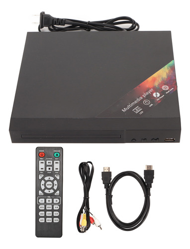 Reproductor De Dvd Hd, Interfaz Multimedia, Salida Av, Contr