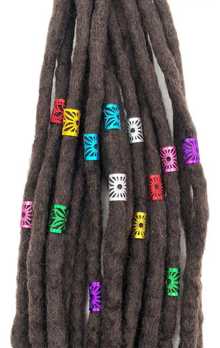 Perlas De Trenzas Africanas Sucias Para Cabello Teñido, 170