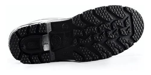 Bota Bata Titanium Pvc Hule Negra Casquillo Industria Lluvia