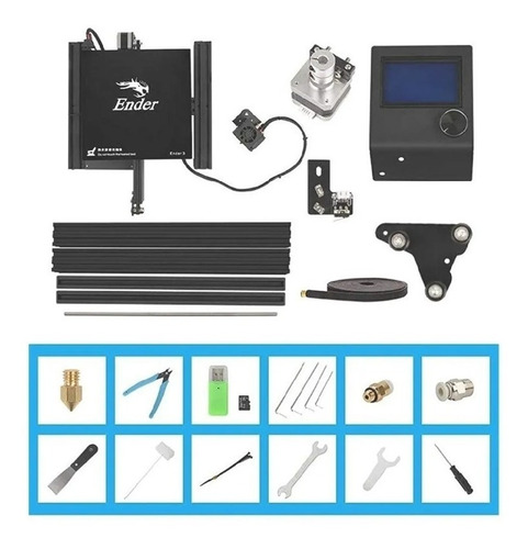 Impresora 3d Crealty Ender 3 Version 2020 Negro