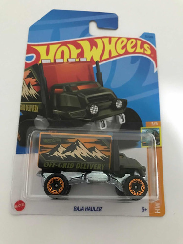 Carro Hot Wheels Baja Hauler Escala 1/64