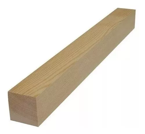 Listones de madera cuadrados