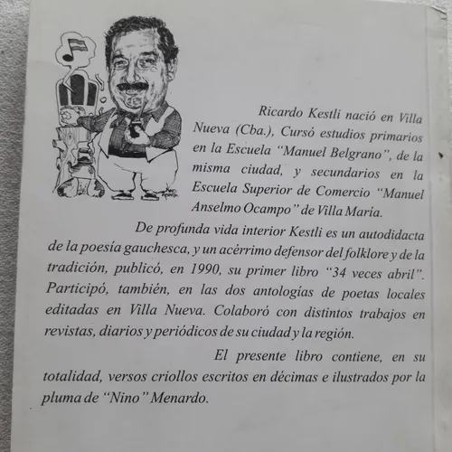 La Cuadrera - Ricardo Kestli - Dedicado A Enrique Pinti (Usado)