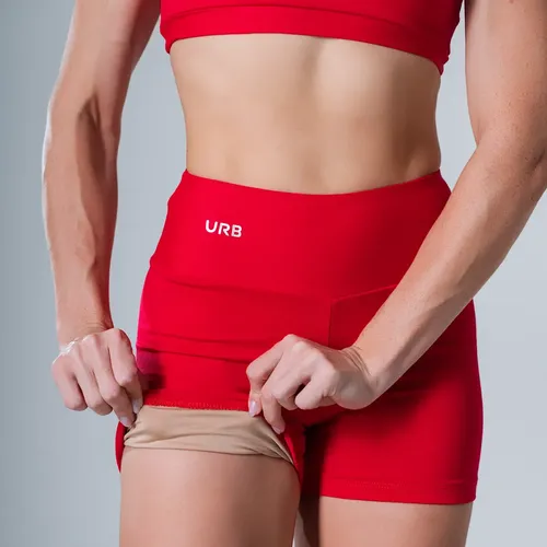 Short Corrida Com Forro Interno Bermuda De Academia Treino