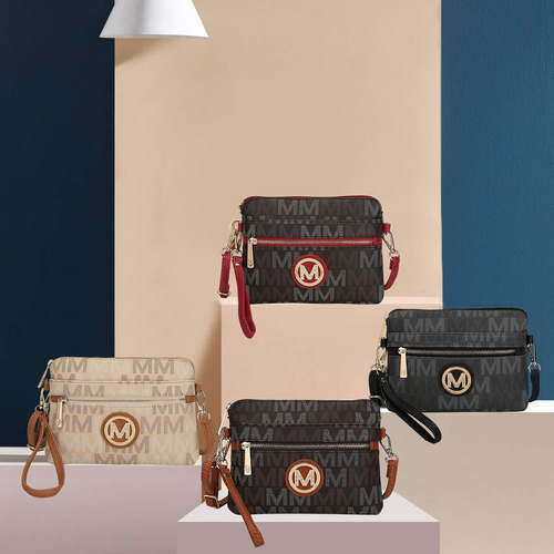 Mia K. Coleção De Pulseira Crossbody Para Mulheres, Bolsa D
