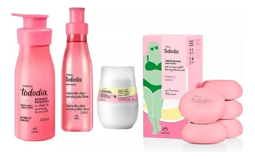 Natura Tododia Kit Corporal Acerola E Hibisco 30% Off - Prtb