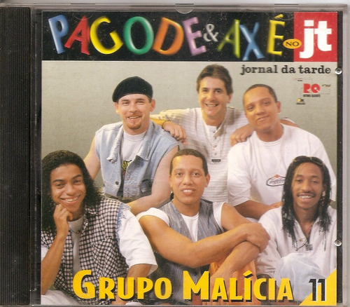 Cd Grupo Malícia - Pagode & Axé No Jt (11)