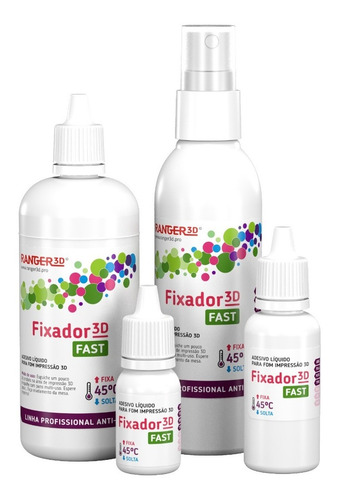 Adesivo Líquido Pro Impressão 3d 100ml Seca Rápido + Brinde!