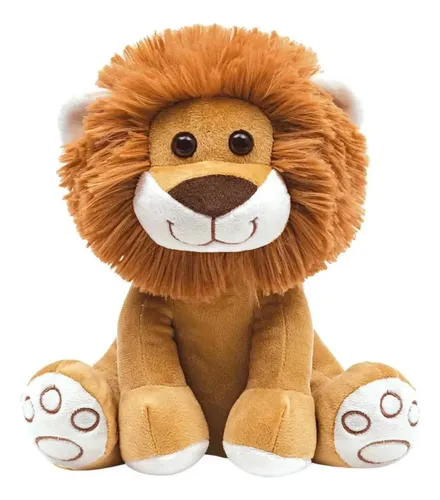 Brinquedo de Pelúcia para Bebê Meu Leãozinho - Buba Marrom — R$ 64,95 em Mercado Livre, 39% OFF