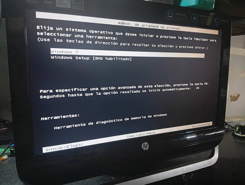 All In One Hp Omni 120-1005la Pentium + 4gb Ddr3 Negro (Usado)