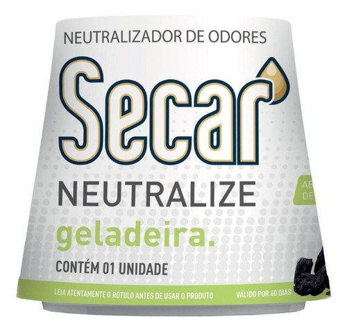 Absorvedor De Odores Secar Neutralize Geladeira 30g