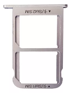 Bandeja Porta Sim Para Huawei Mate 9 Pro Lon-l29 Lon-al00 Color Gris