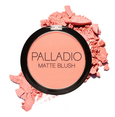 Rubor Polvo Mate Blush Palladio Infusión Herbal + Vitaminas