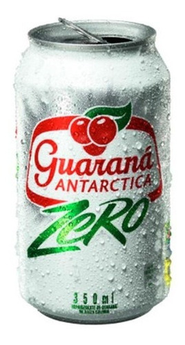 Guaraná Antarctica Zero refrigerante lata 350ml