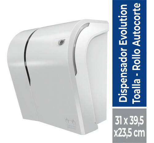 Dispensador Toalla  Autocorte Blanco Elite Professional