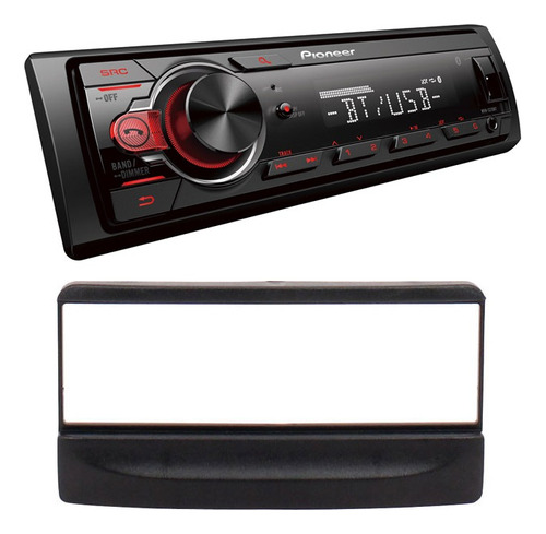 Stereo Pioneer Usb Bluetooth Radio + Marco Ford Ka Focus 