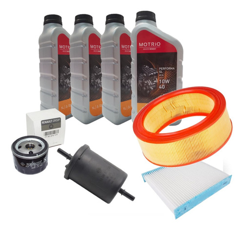 Kit Revisão Completo Sandero Dynamique 1.6 8v