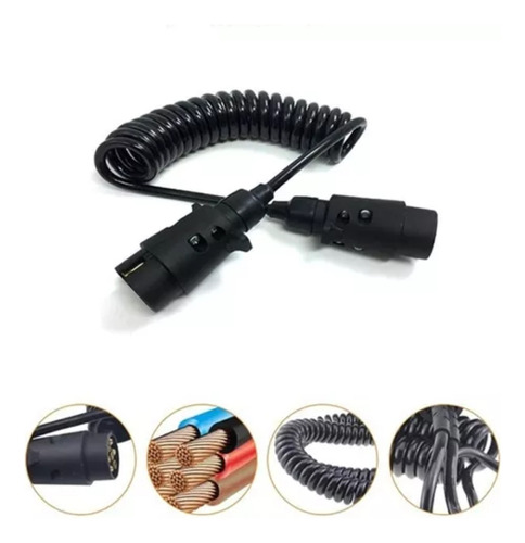 Extensor Carro Arrastre Enchufe Extensor Eléctrico Remolque