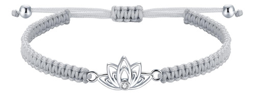 J.endéar Pulsera De Flor De Loto Para Mujeres Y Niñas, Pulse