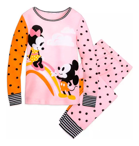 Pijama Mickey Y Minnie Mouse
