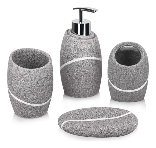 Set Accesorios De Baño L Arl Gmvoi Granite