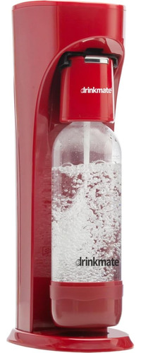 Maquina Para Agua Con Gas Drinkmate Color Rojo Rey