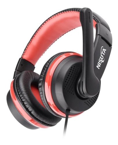 Auricular Gamer Nisuta Usb Nsaug91 Con Microfono 