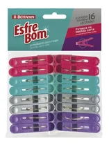 Comprar Broches Ropa Plásticos Esfre Bom X 16 Para Tender