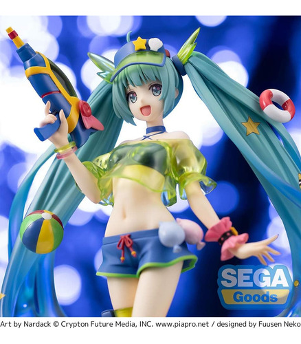 Hatsune Series Miku Spm Figura Hatsune Miku - Desfile Splash