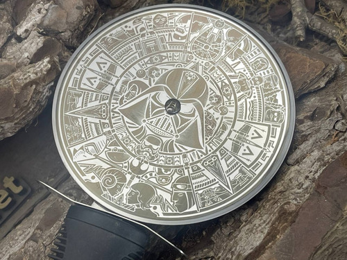 Imagen 3 de 4 de Corta Pizza Acero Inoxidable Star Wars. Rueda 10cm.