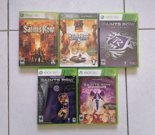 Juegos De Saints Row Xbox 360 Para Escoger