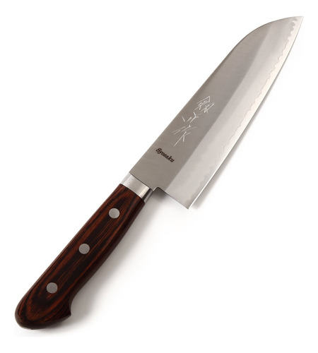 Syosaku Cuchillo De Chef Japones Multiusos Vg-1 Dorado Acero