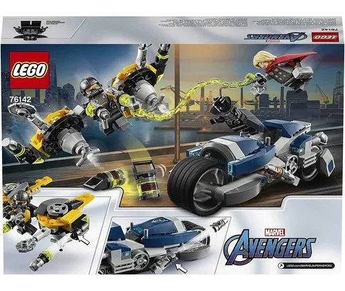 Lego Marvel Avengers 76142 Ataque De La Moto Veloz Vengadora 226 pcs