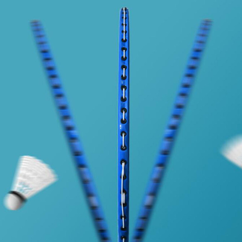 2x Raquetas De Bádminton Juego De Raquetas De Azul