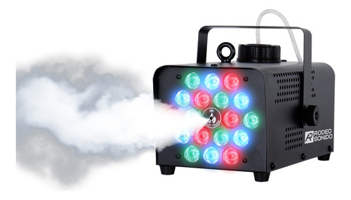 Máquina De Humo Con Rgb Luces Led Máquinas De Niebla De 600w Color Negro