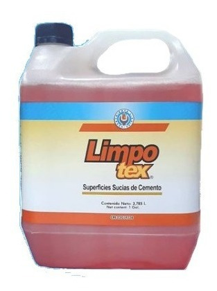 Limpotex 3.785l Limpiador Para Cemento Disorca