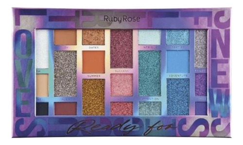 Paleta De Sombras Ready For Ruby Rose