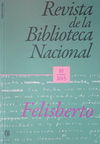 Revista De La Biblioteca Nacional 10 2015 Felisberto