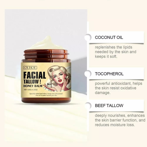 Crema Facial Hidratante Natural Para Rostro Y Cuerpo (2 Bote