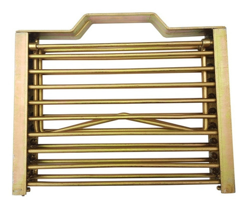 Imagen 2 de 6 de Parrilla Plegable Grill Portatil Maletin 60x40cm Sor